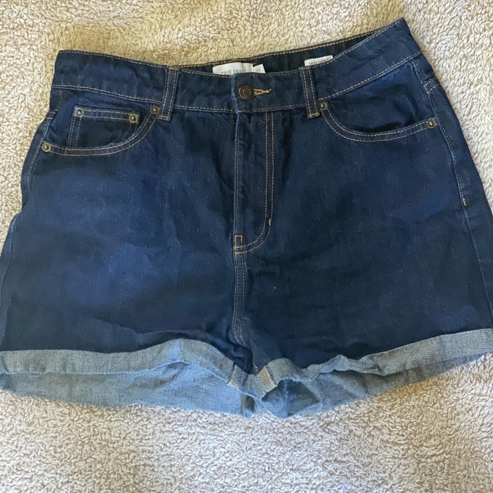 💜True craft, Mom shorts, Dark blue size 11